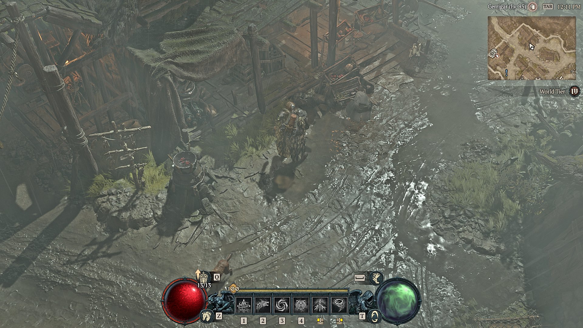 Screenshot from a recent run